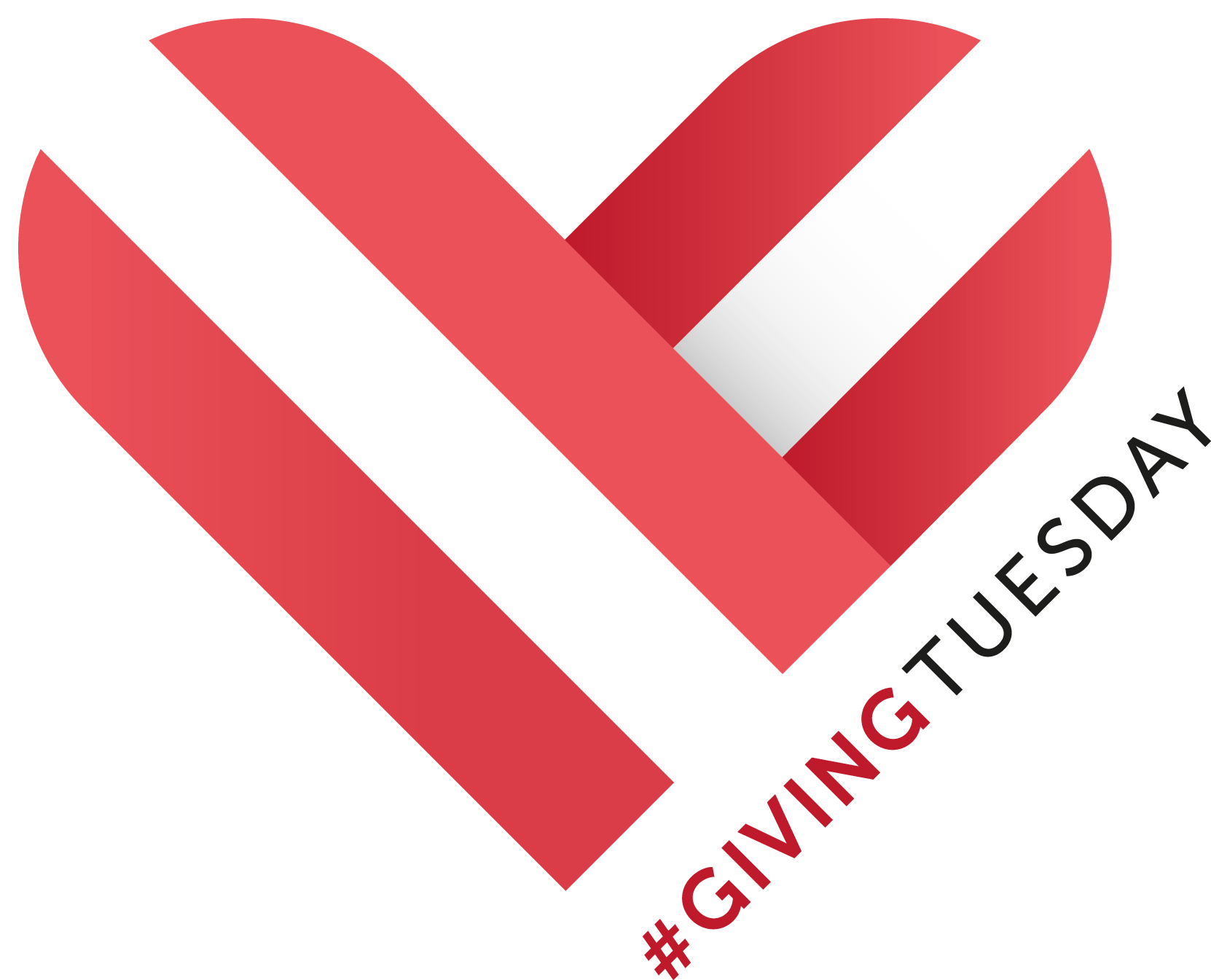 #GivingTuesday Logo mit Herz