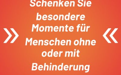 Schenken Sie besondere Momente mit Hilfe eines Gewinnspieles.