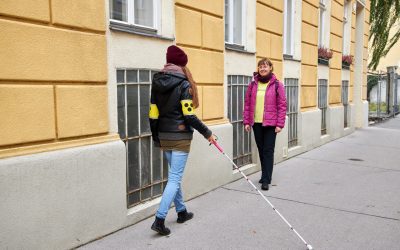 Wir möchten 20 Schnuppertrainings für blinde Menschen ermöglichen!