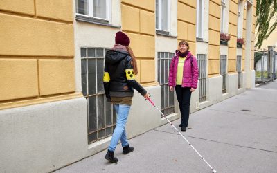 Wir möchten 20 Schnuppertrainings für blinde Menschen ermöglichen!