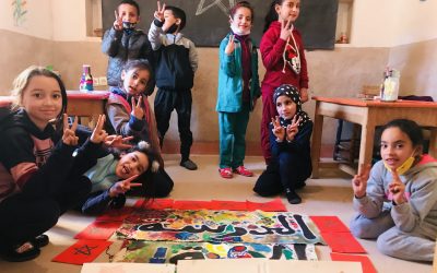 Ein Spielplatz für den campus vivant’e in Marokko