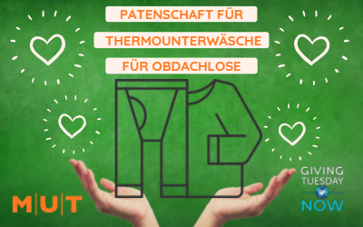 Patenschaft für Thermo-Unterwäsche für Obdachlose