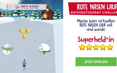 Der #givingtuesday ROTE NASEN LAUF