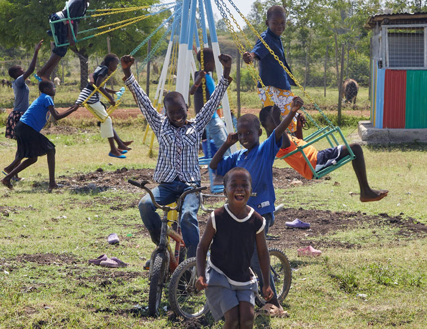Gender Equality Safe Park für Kind in Kenia